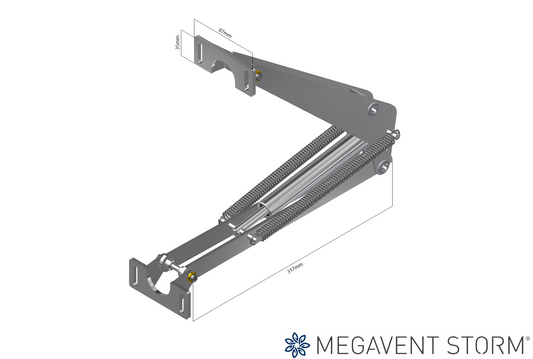 Storm-proof Automatic Window Opener